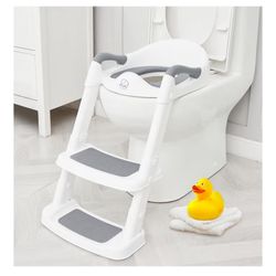 Forbena Potty Training Toilet Seat With Step Stool Ladder, Toddler Kids