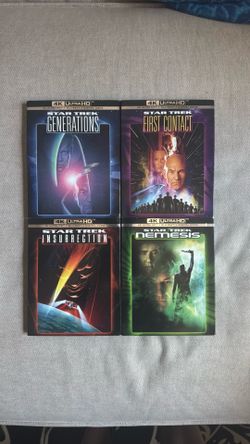 Star Trek: The Next Generation 4K UHD blu-ray Films
