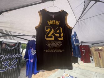 Bryant Mamba Lakers Stats Edition Brand New  2XL