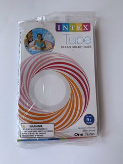 INTEX clear color tube