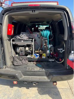 Auto datailing set up