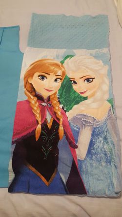 Frozen Elsa and Anna Rest Mat Cover