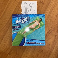 $8 New! Bestway H2O Go Float ‘N Roll Air Mat 86 Inch x 33 inch