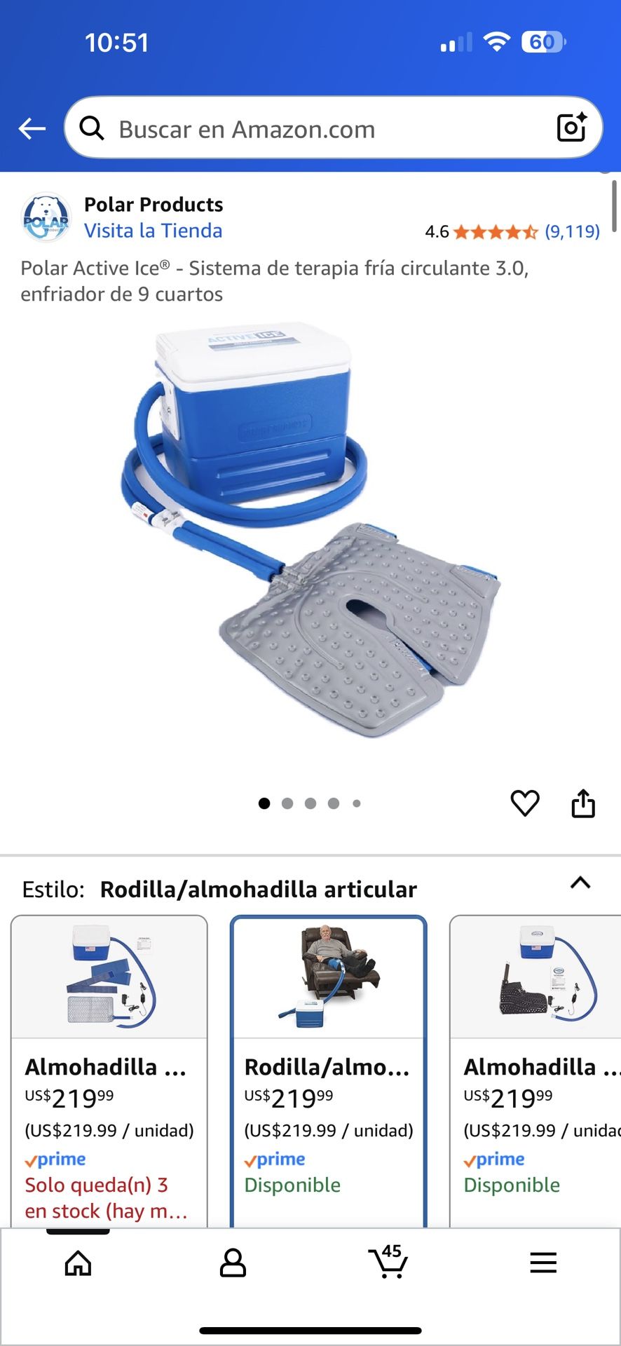 Polar Active Ice