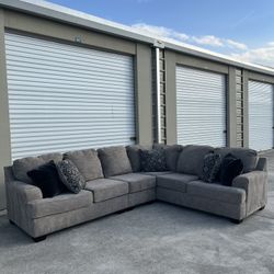 Gray Sectional Couch