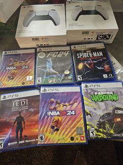 Ps5 Controllers And Games