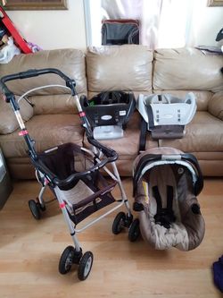 Snap and go stroller and carseat