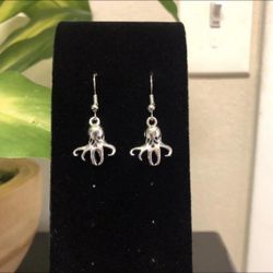 Squid / Octopus Dangle Earrings 