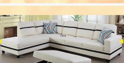 Sectional color Blanco- Barato- cuotas bajas