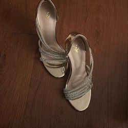 Gold heels 