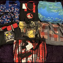Tote bag backpack Lot Mickey Mouse Star Wars L.L.Bean Looney Tunes And more