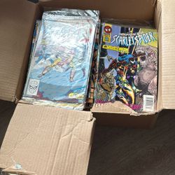 Box Of Copper An Silver Age Comics 