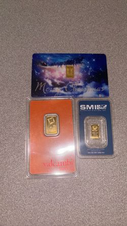 Grams of gold