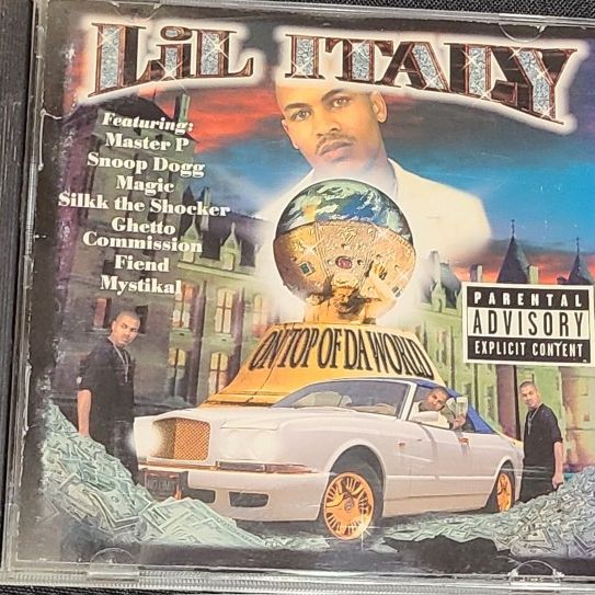 Lil Italy On Top Of Da World CD No Limit Master P Rare HTF Lil Italy On Top Of Da World CD No Limit Master P Rare HTF