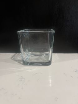 Glass Vase/Candle Holder