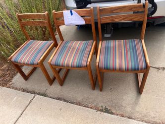 Free wood chairs and more