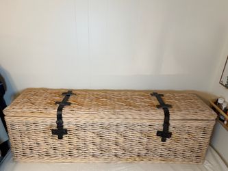 Four Hands Woodland Ember Trunk $400
