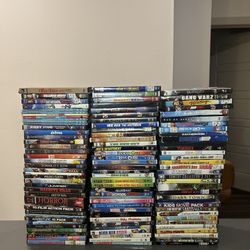 90+ DVDs AS IS 