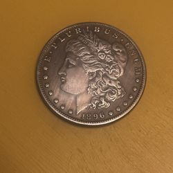 1896 S Morgan Silver Dollar