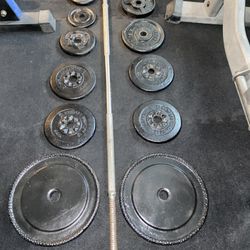 Standard Weight Set 115lb No Barbell