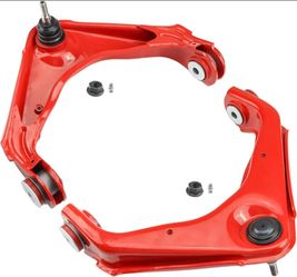 Red Upper Control Arms Pair with Ball Joints