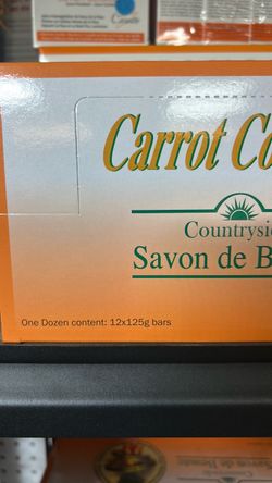 Carrot Countryside Bar Soap 12-Pack