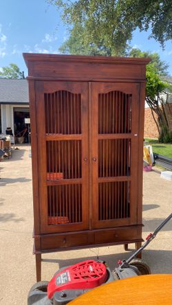 Wooden display case
