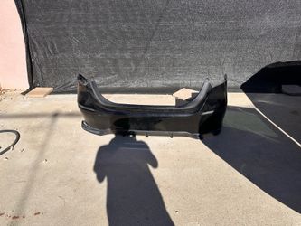 22 civic sport hatchback black rear oem bumper