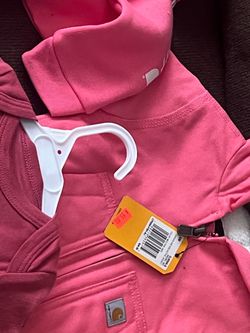 Carhartt Pink Zip-Up Hoodie