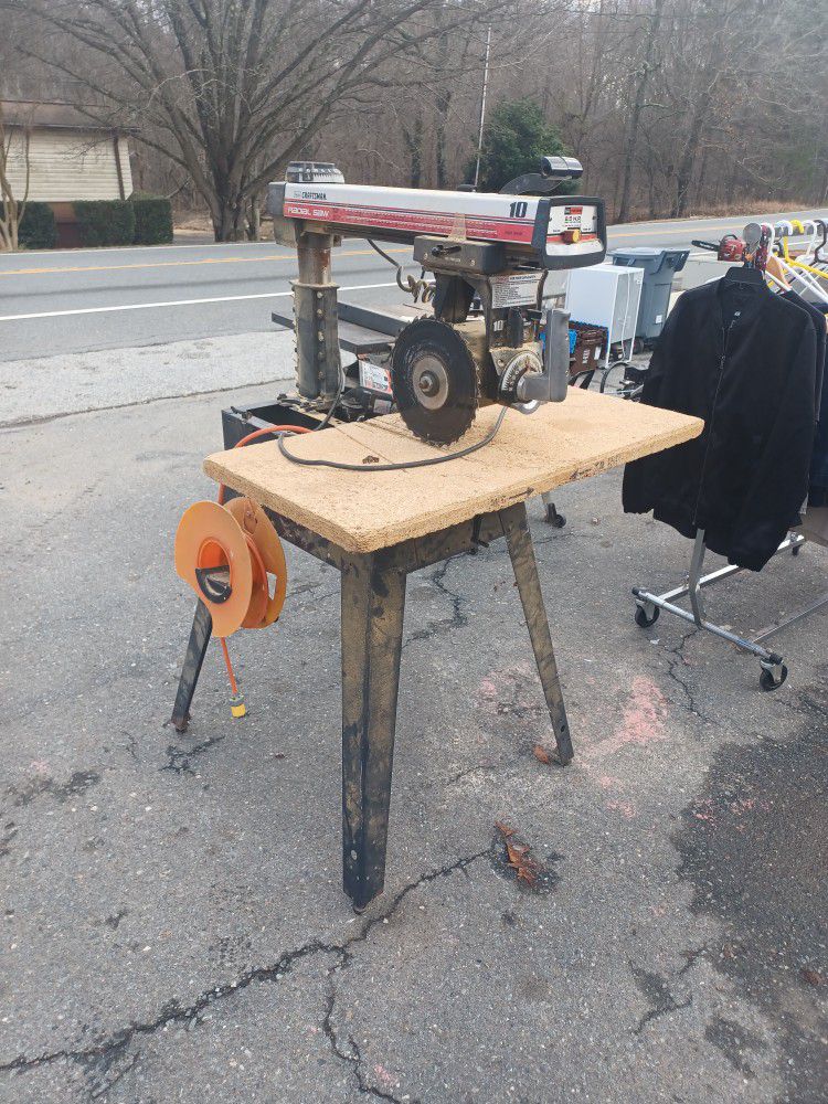 Choice Craftsman Radial Arm Saw Or Table Saw
