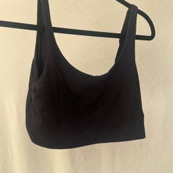 Cotton On Black Crop Top