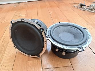 CT Sound Carbon Fiber MESO Competition Series 5.25" 240 Watt 2-Way Component Speaker Set