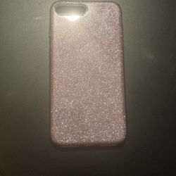 Soft Case For iPhone 8 Plus - Pink Sparkly
