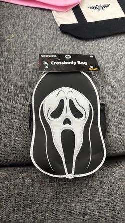 Spirit Halloween Ghostface Crossbody Bag