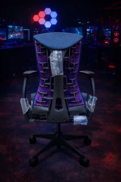 BRAND NEW! 2026 HERMAN MILLER EMBODY LOGITECH EDITION NEW COLORS AVAILABLE CYAN, STUDIO WHITE, NIGHTFALL NOVA,GALAXY WHITE, MINERAL IGNITE,AMETHYST 