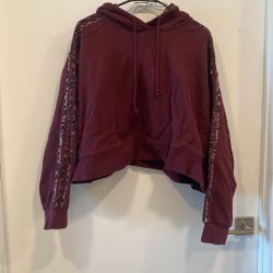 Adidas burgundy Cheetah Print 4X 