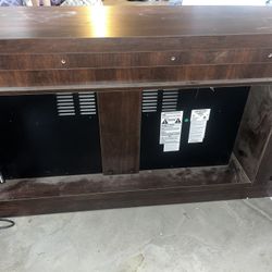 tv stand / fireplace 