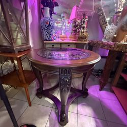 Round Table E/glass $30