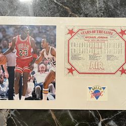 Dream Team Sports Collectibles 1990 Michael Jordan 8x10 Photo Matted NBA Hoops