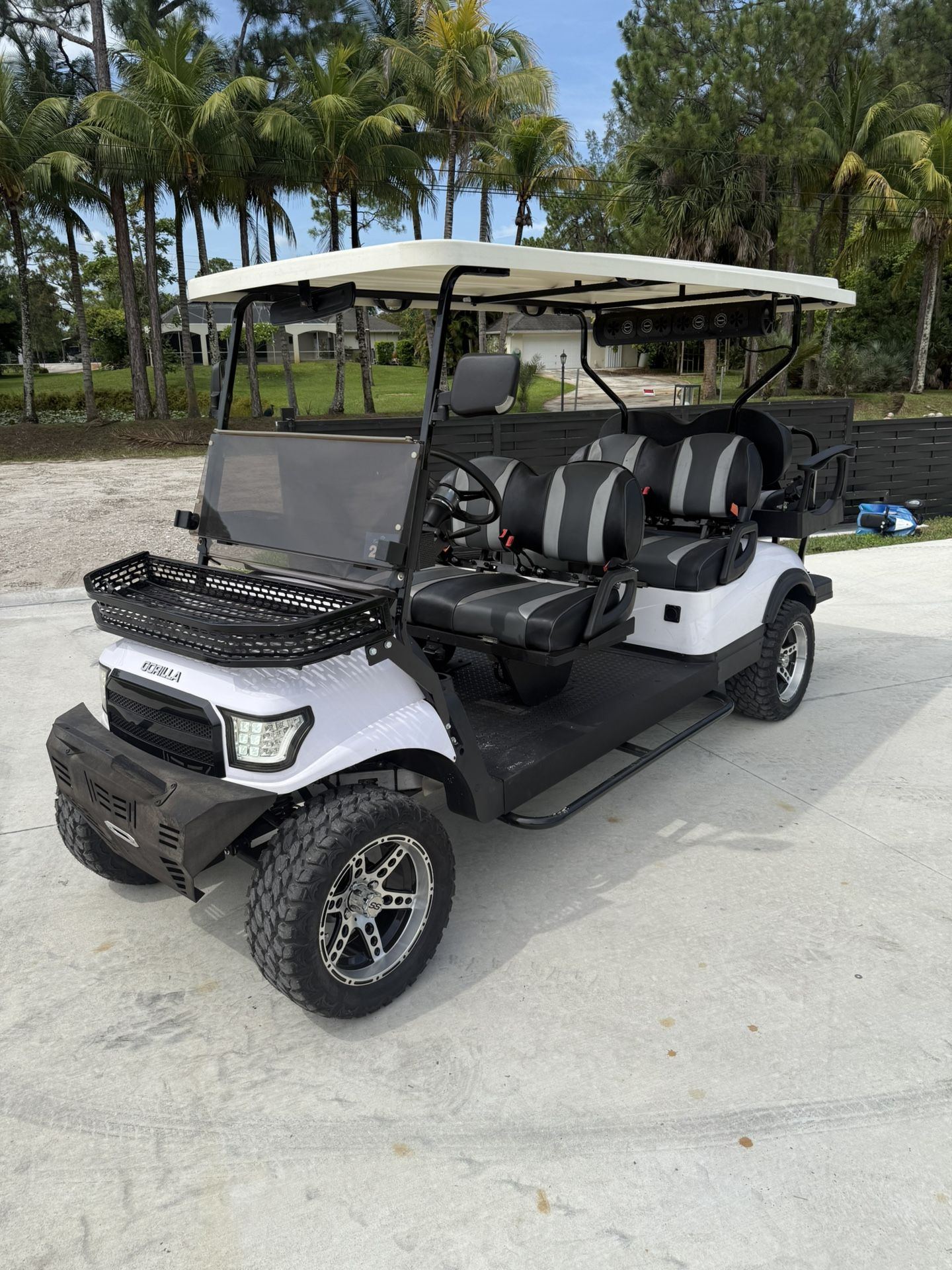 6 Seater Aluminum Golf Cart FAST