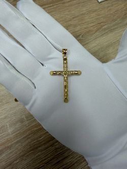10K Yellow Gold Crosses