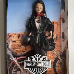 VTG 1998 Mattel Harley-Davidson Barbie Doll #3 Collector Edition New in Box