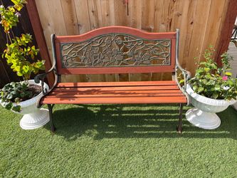 Wood bench for only 120 dollars
