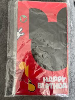 Mickey Mouse 1st Birthday Decorations