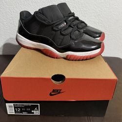 Jordan 11 Low Bred 2025 Size 12