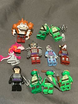 Lego TMNT minifigures