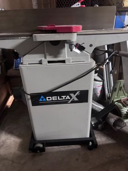 Delta X5 Jointer on Caster Stand