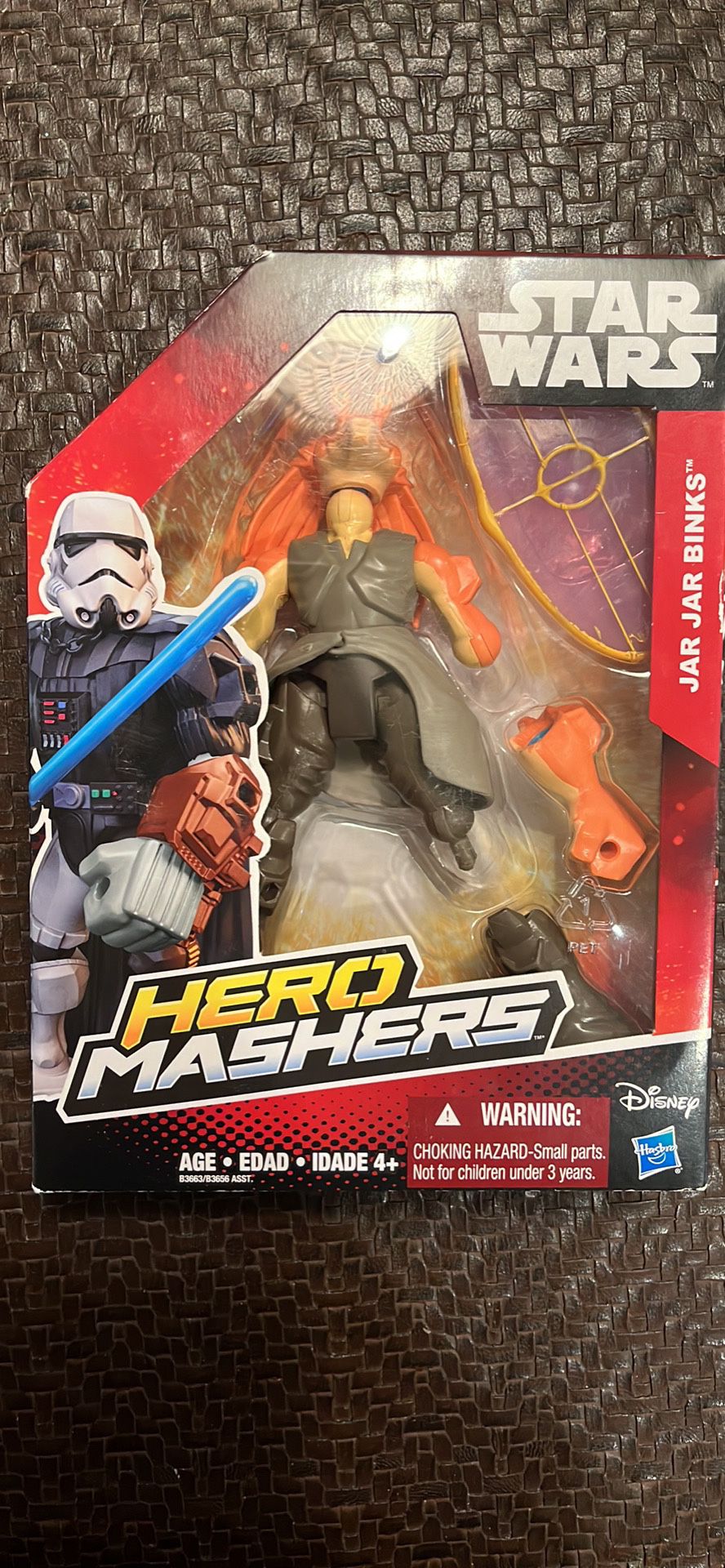 Star Wars Hero Mashers JAR JAR BINKS 6'' Deluxe action figure Hasbro Disney NEW