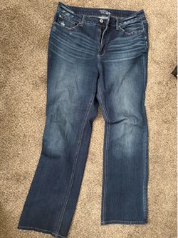 Size 14 time and tru jeans high rise boot cut