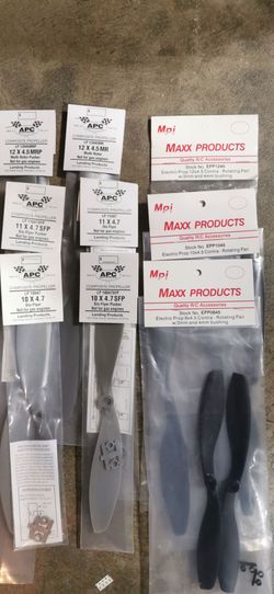 APC Propellers for Drone or Electric flye